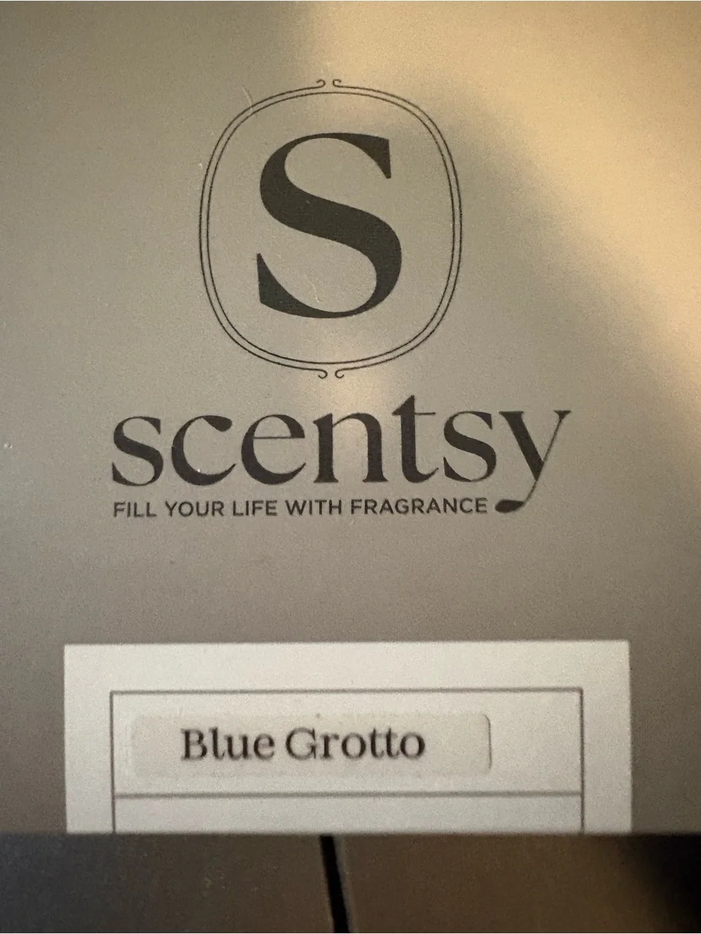 Scentsy Blue Grotto Scented Candle